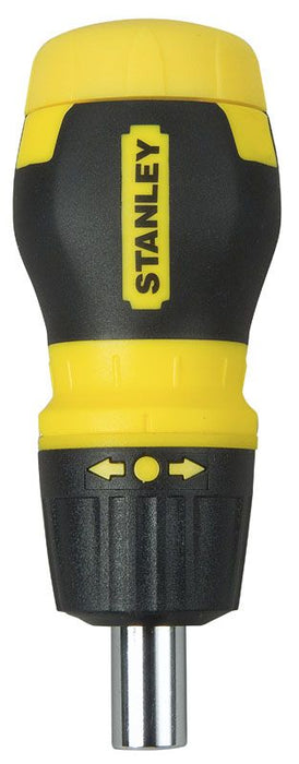 Tournevis Porte-Embouts Boule A Cliquet Bimatiere + 6 Embout Stanley 0-66-358