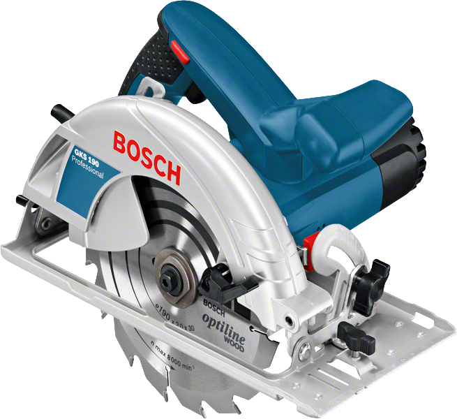 Scie circulaire GKS 190mm Professional Bosch 1400W 0601623000