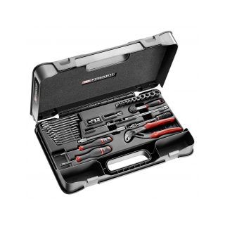 R.440AEP Coffret douilles 1/4" 6 pans métriques et clés - 32 pièces - R.161B