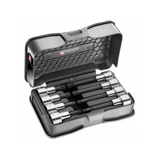 SV.J8B Coffret de douilles tournevis 1/2" courtes et longues XZN® - 8 pièces