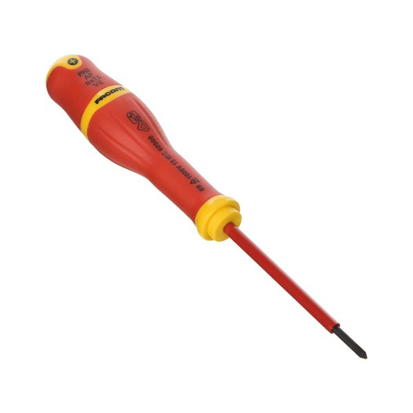 Tournevis protwist isolés 1000V pour vis cruciformes Phillips AP.VE Facom - AP0X75VE