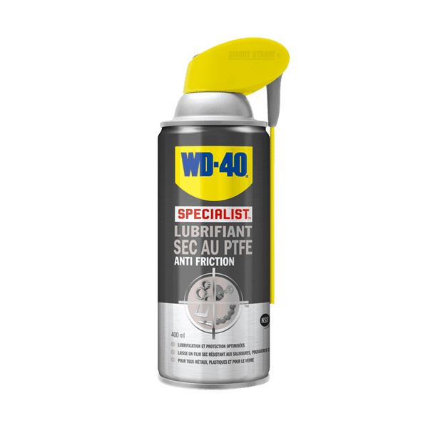 Lubrifiant sec au PTFE Anti-friction 400 ml WD40