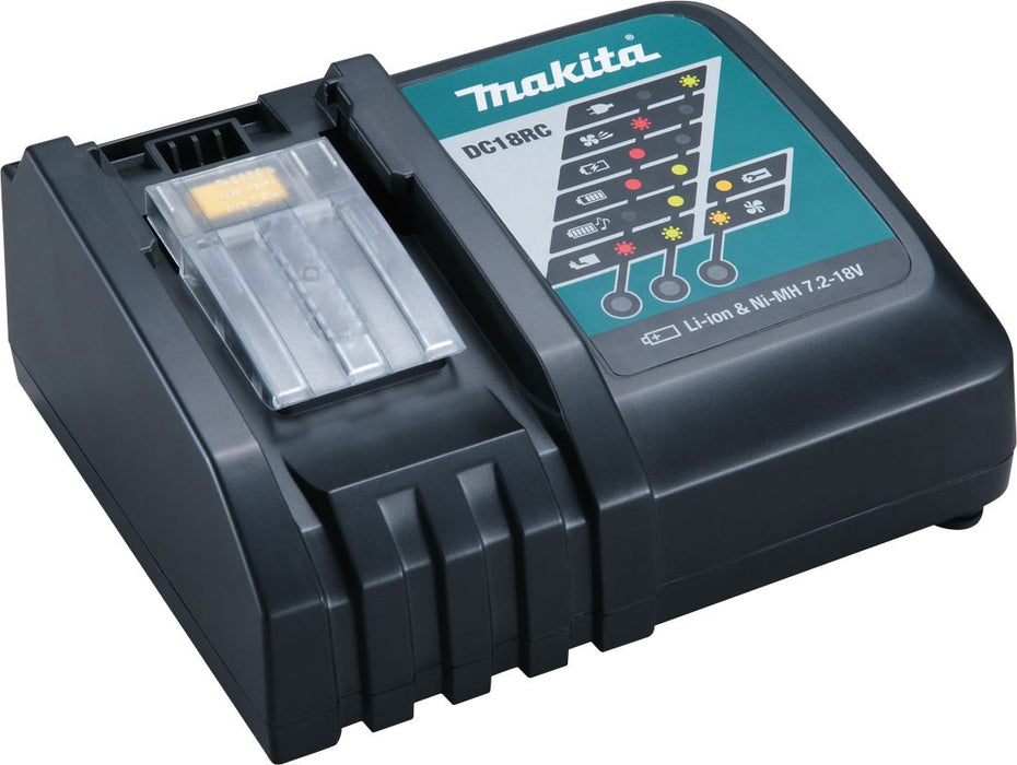 Chargeur rapide Makstar Li-Ion, Ni-Mh 9,6 18V DC18RC Makita 195584-2