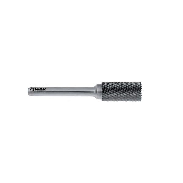 Fraise lime rotative carbure ZYA-S cylindrique Izar 12,7 x 6 mm