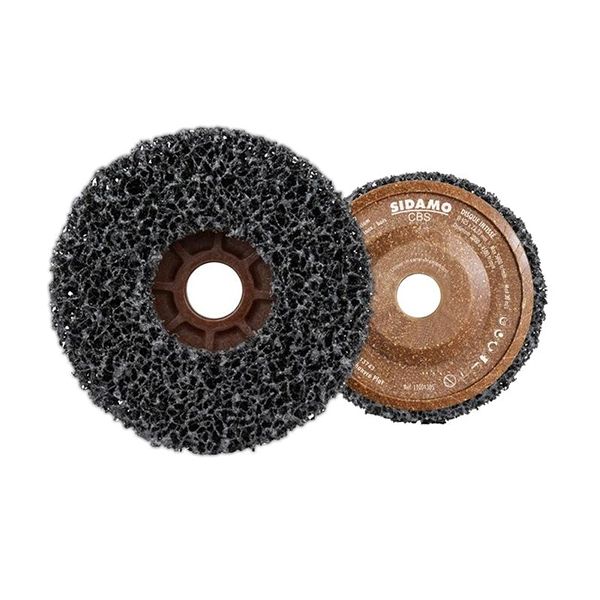 Disque abrasif intissé chanvre CBS ø 125x22,23mm SIDAMO