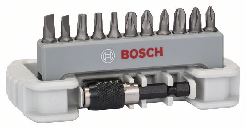 Embouts de vissage, set de 11 pièces avec porte-embout Bosch 2608522130