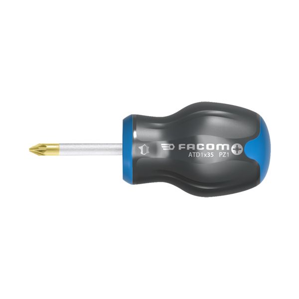 ATD - Tournevis PROTWIST® pour vis cruciformes Pozidriv® - lames courtes ATD2X35 Facom