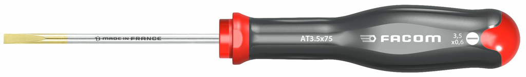 AT - Tournevis PROTWIST® pour vis à fente - lames fraisées AT5.5X125 Facom