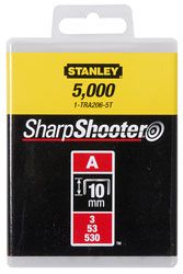 Agrafes Type A - En Boite Agrafes 4 mm - 5/32 Type A (1000) Stanley 1-TRA202T
