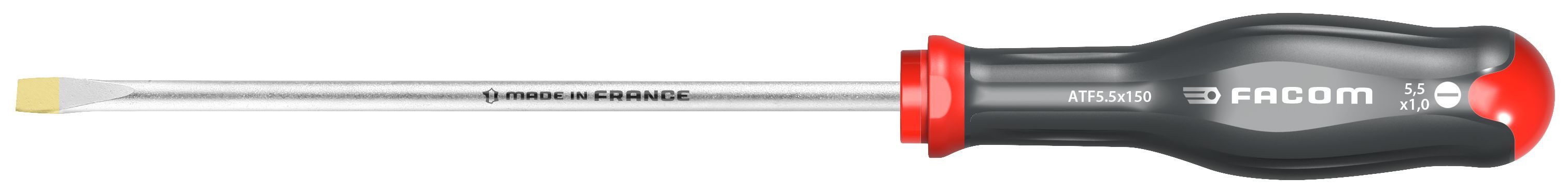 ATF - Tournevis PROTWIST pour vis à  fente - lames forgées ATF10X250 Facom