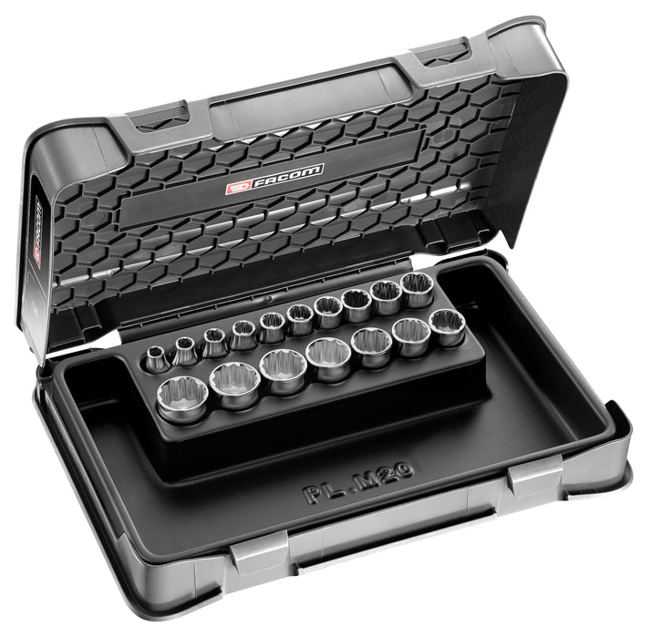 J - Jeu de douilles 3/8 en coffret J.404 Facom"