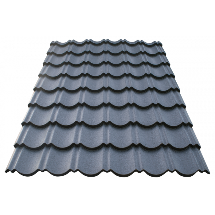 Tuile R Pro 1150x870 (utile) 0.5mm  - Gris 7016 - TUILERPROG
