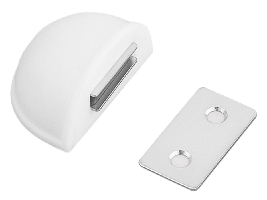 Butoir de porte pour portes de passage. Magnétique. En plast AMIG2668