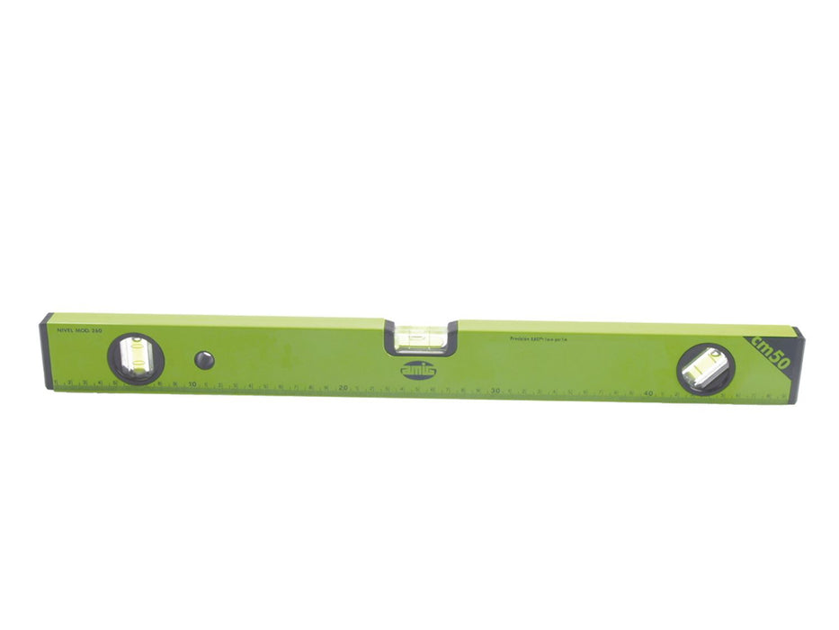 Niveau à bulles 40 cm vert en aluminium - AMIG5438